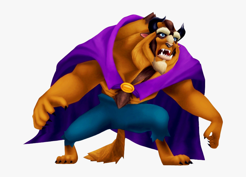 Image Of Beauty And The Beast Clipart - Kingdom Hearts Beast, HD Png Download, Free Download