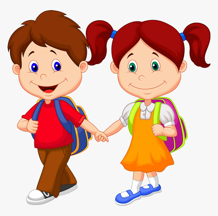 Kind Clipart Primary School Boy - School Children Clipart Png, Transparent Png, Free Download