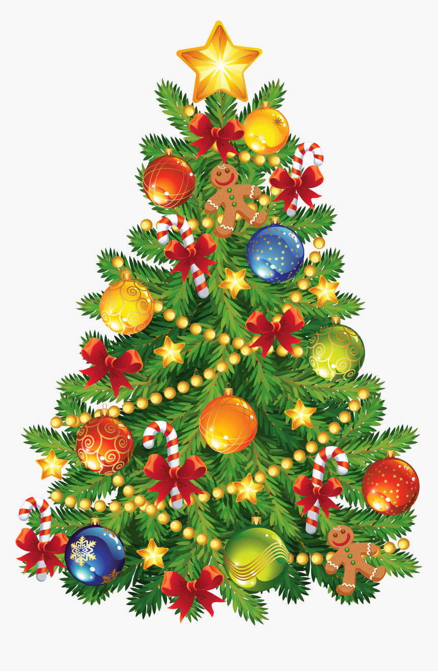 Transparent Christmas Tree Clipart - Christmas Tree Clipart Hd, HD Png Download, Free Download