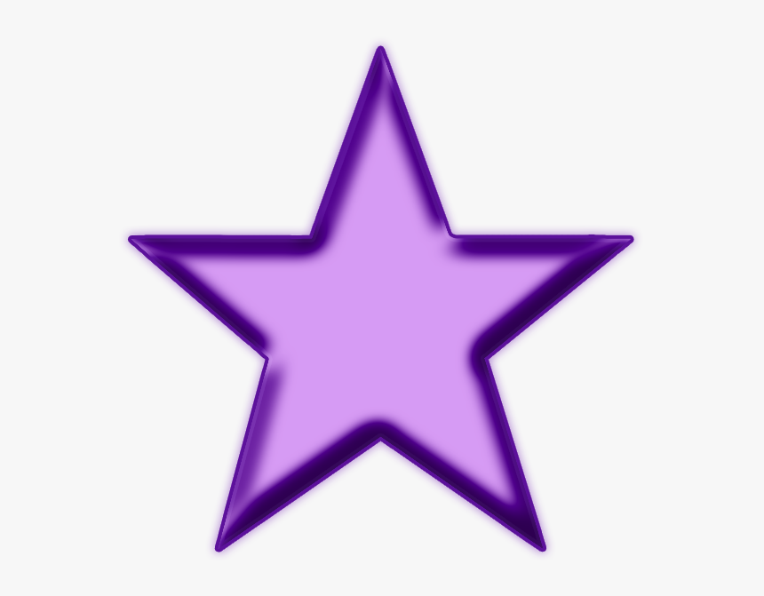 Star Violet Glass - Purple Star Gif Transparent, HD Png Download, Free Download