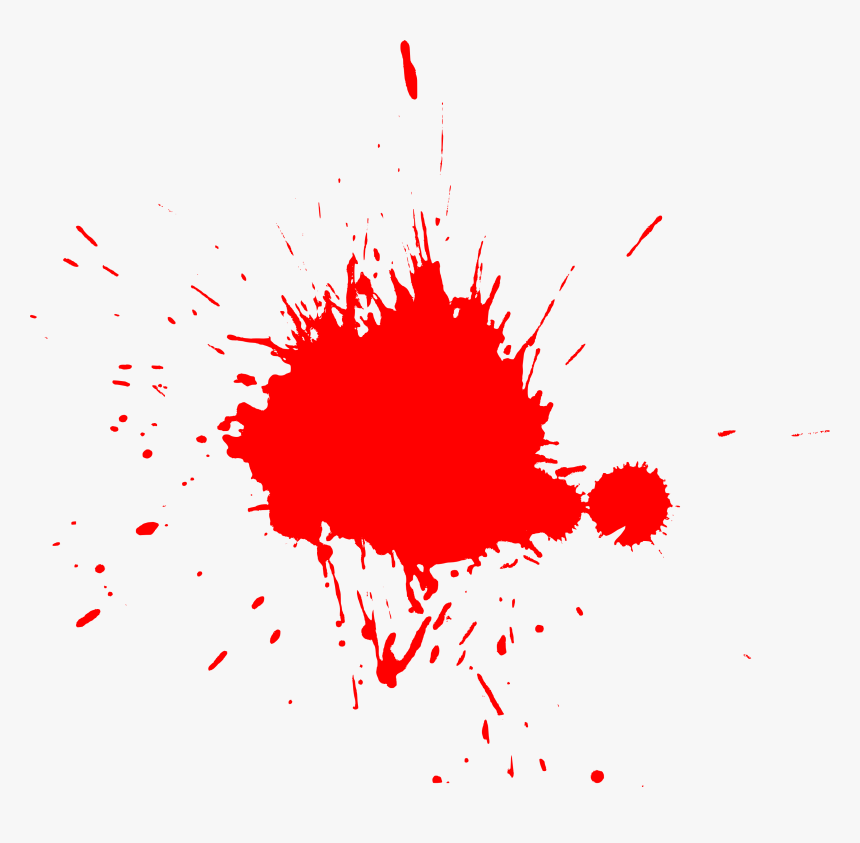 Cartoon Blood Splatter Png - Portable Network Graphics, Transparent Png, Free Download