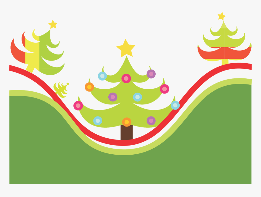 Transparent Christmas Tree Vector Png - Free Christmas Banners, Png Download, Free Download