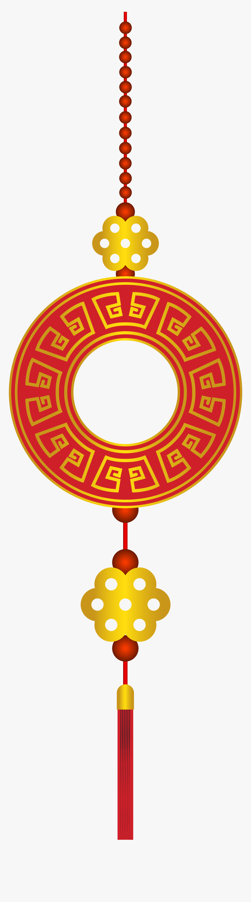 Chinese New Year Decor Png Clip Art - Chinese New Year Ornaments Png, Transparent Png, Free Download