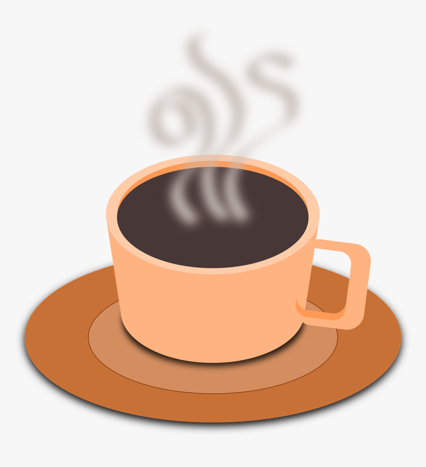 Teacup Clipart Cup Hot Water - Clipart Picture Of Hot Coffee, HD Png Download, Free Download