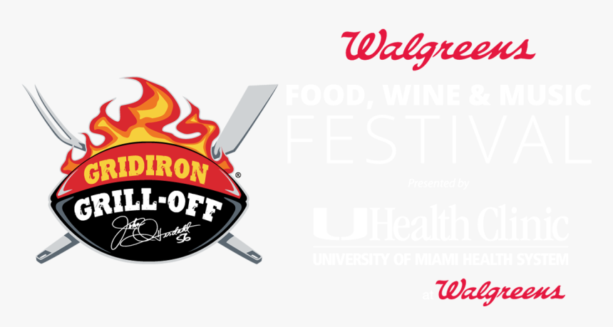 Gridiron Grill-off Food & Wine Festival - Walgreens, HD Png Download, Free Download
