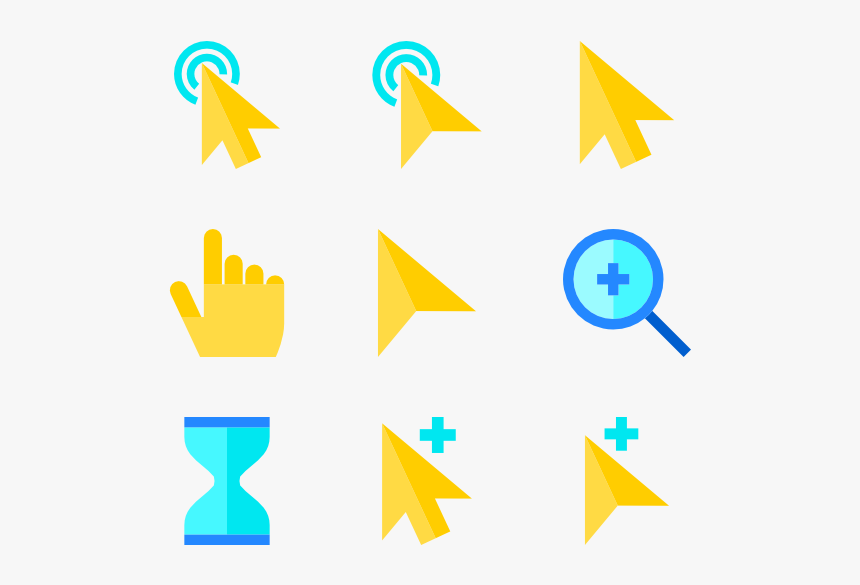 Cursor Set, HD Png Download, Free Download