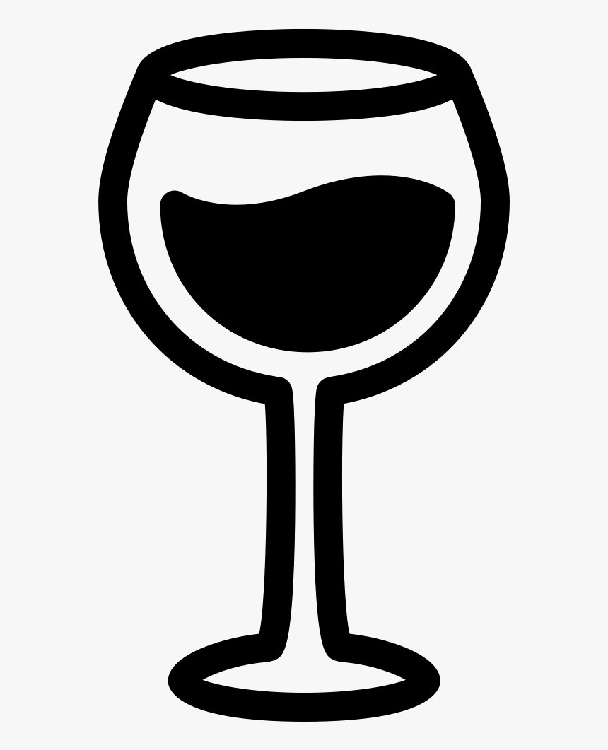 Download Red Wine Glass - Wine Glass Svg Free, HD Png Download - kindpng