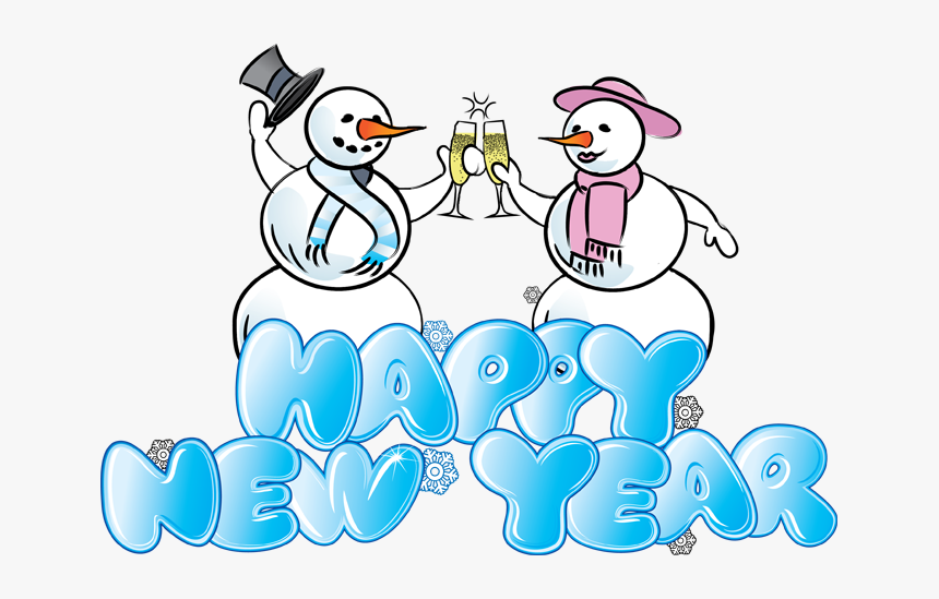 Free Happy New Year Clipart 3 Clipartbarn - Writing Style Of Happy New Year, HD Png Download, Free Download