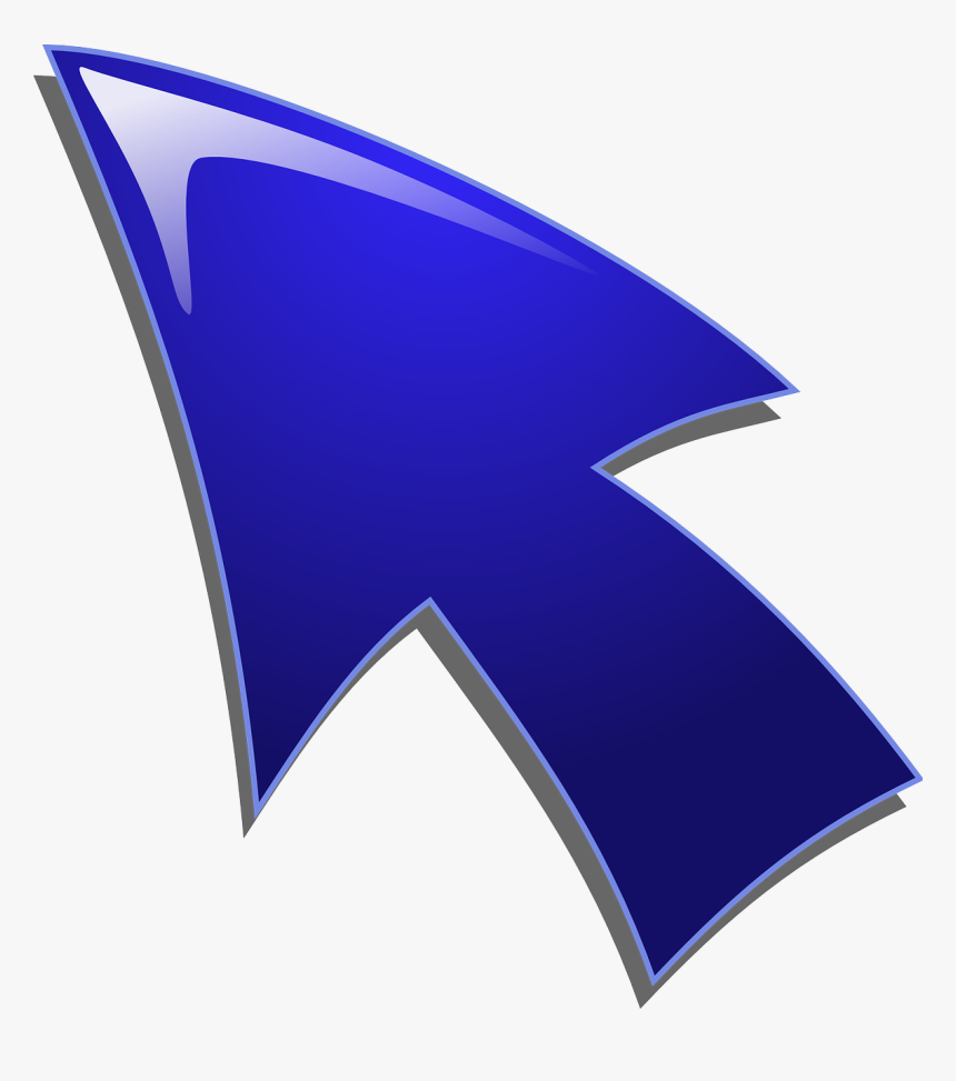 Image Of A Cursor That Is Set To A Swing Component - Pointer Png, Transparent Png, Free Download