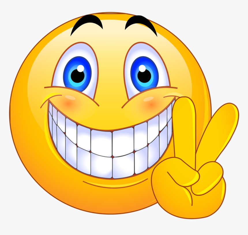 Hello Clipart Talking Smiley Face - Funny Smiley Face Png, Transparent Png, Free Download