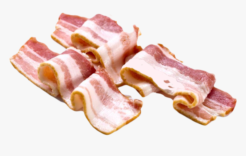 Back Bacon Ham Barbecue Breakfast - Bacon Raw Png, Transparent Png, Free Download