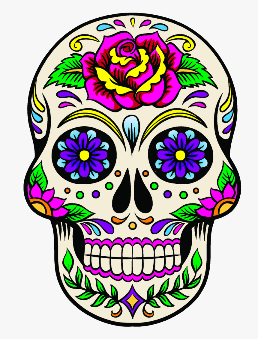 Calavera Calaverasmexicanas Azucar, HD Png Download, Free Download