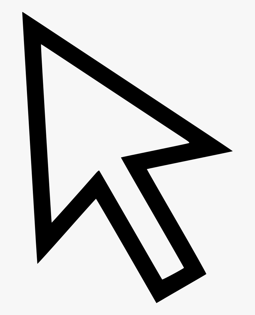 Pointer Icon Png - Pointer Arrow Png, Transparent Png - kindpng