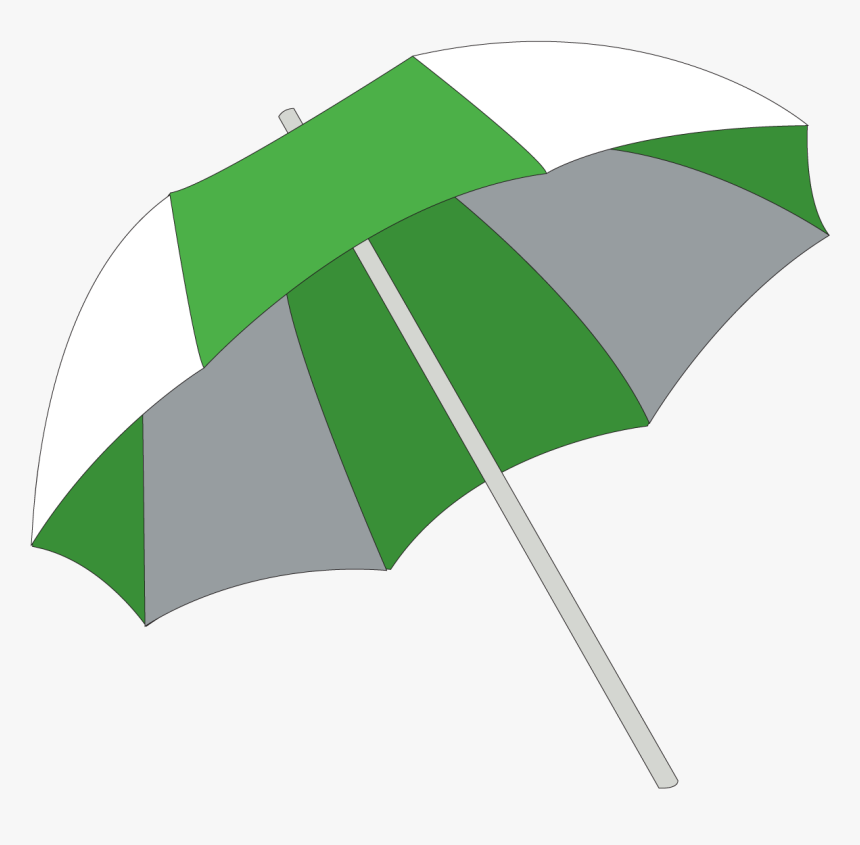 Umbrella Png - Green Beach Umbrella Clipart, Transparent Png, Free Download