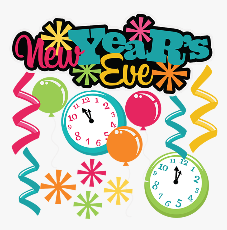 Happy Graphics Clip Art - New Years Eve Party Clip Art, HD Png Download, Free Download