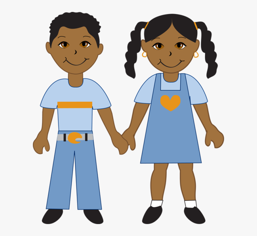 Boy And Girl Clip Art - Happy National Girl Scout Day, HD Png Download, Free Download