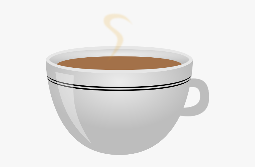 Cup Of Tea Clip Art At Clker - White Tea Cup Png, Transparent Png, Free Download