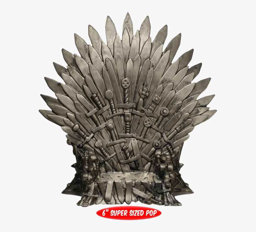 Iron Throne Template - Game Of Thrones Titan Merchandise, HD Png Download, Free Download