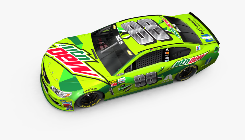 Mountain Dew Race Car, HD Png Download, Free Download