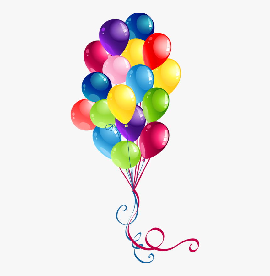 Happy Birthday Balloons Clipart, HD Png Download, Free Download