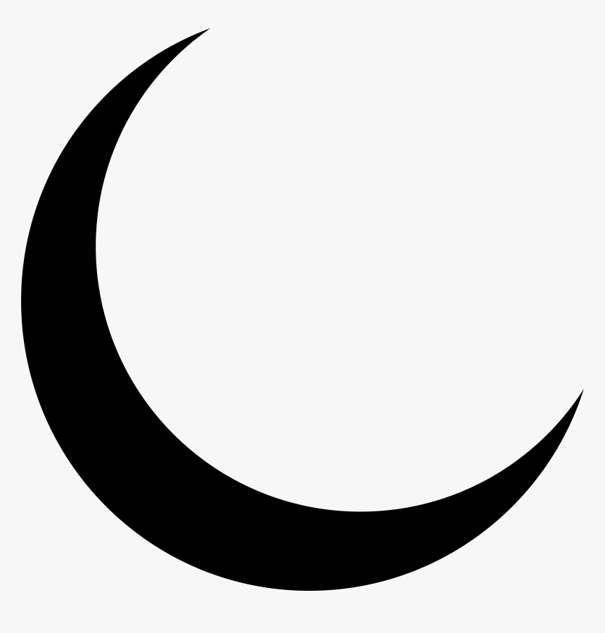 Half Moon Png - Crescent Moon Png, Transparent Png, Free Download