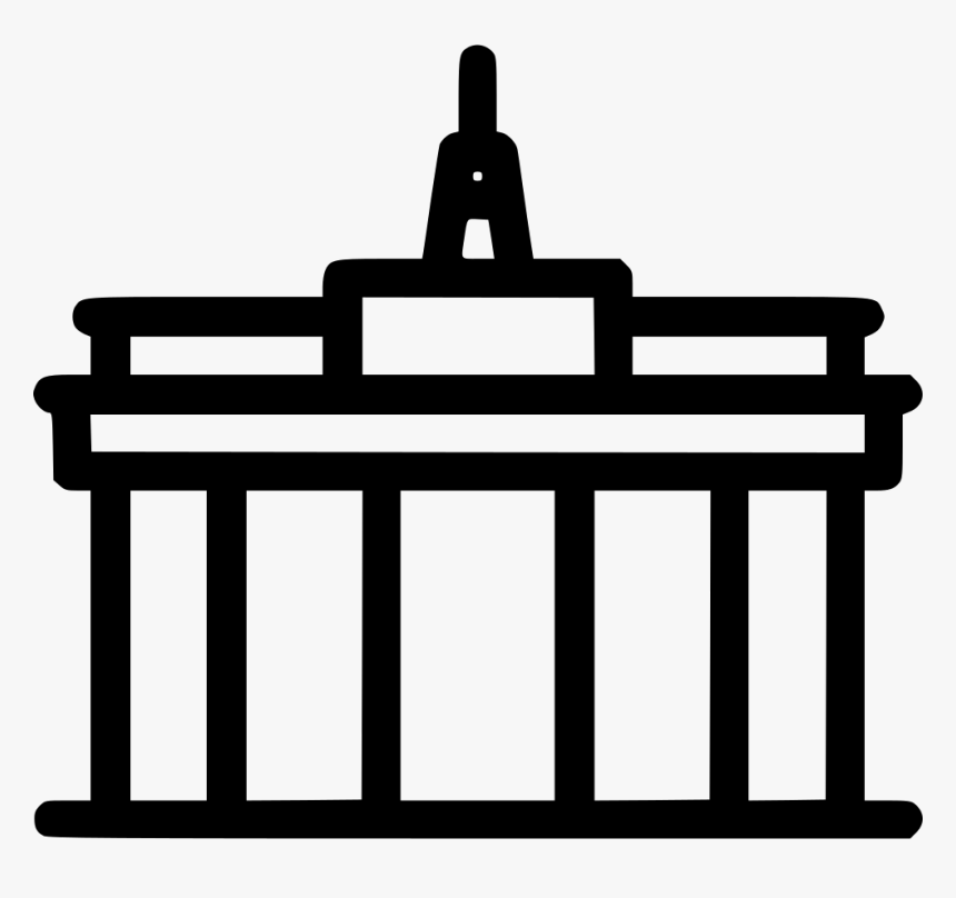 Berlin Brandenburger Tor Germany - Brandenburger Tor Icon, HD Png Download, Free Download