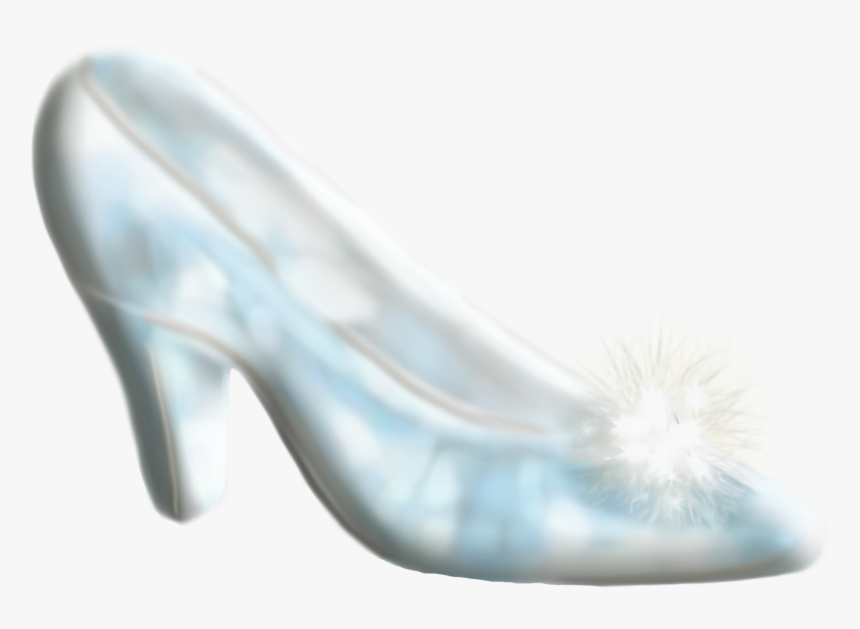 Blue Glass Slipper Png Download - Glass Slipper Png, Transparent Png, Free Download