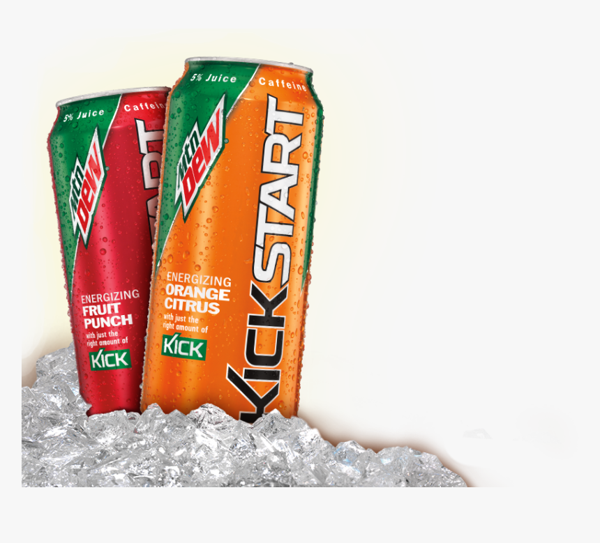 Mountain Dew Kickstart Png, Transparent Png, Free Download