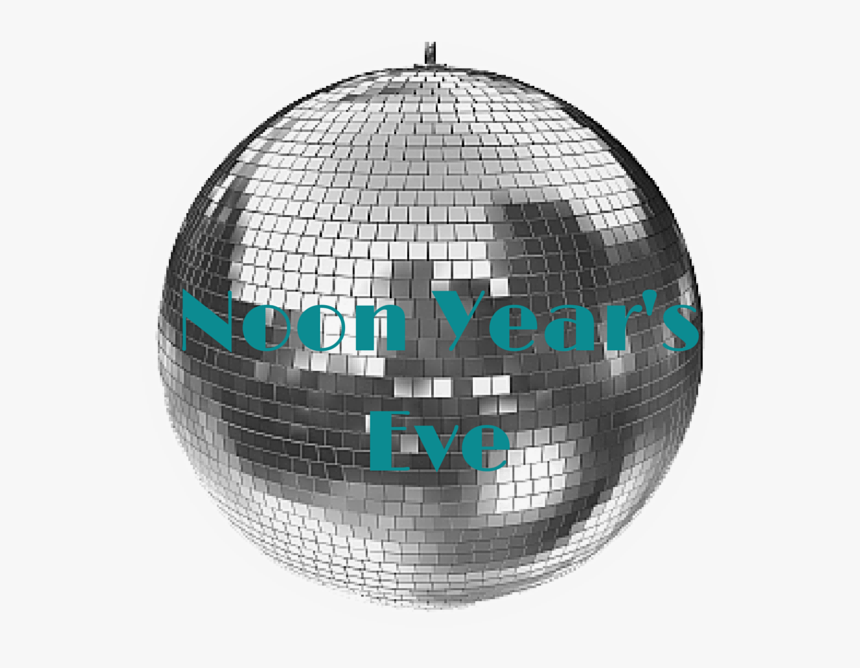 New Years Ball Png - Colored Disco Ball Png, Transparent Png, Free Download