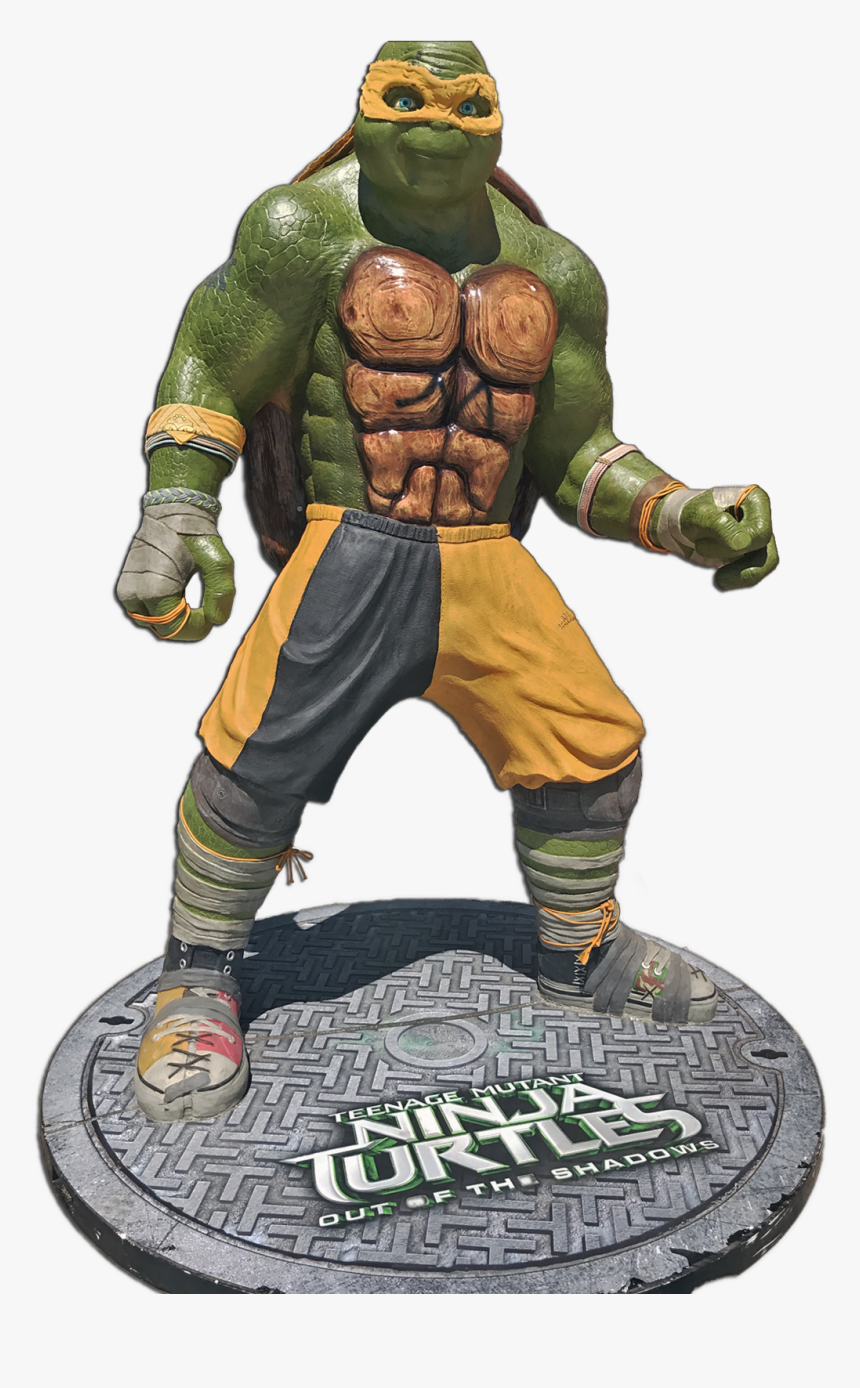 Michelangelo Teenage Mutant Ninja Turtle - Figurine, HD Png Download, Free Download