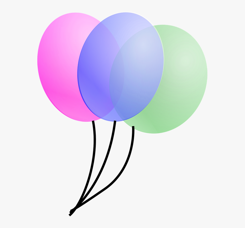 Transparent Globos De Cumpleaños Png - Balloons Clip Art, Png Download, Free Download