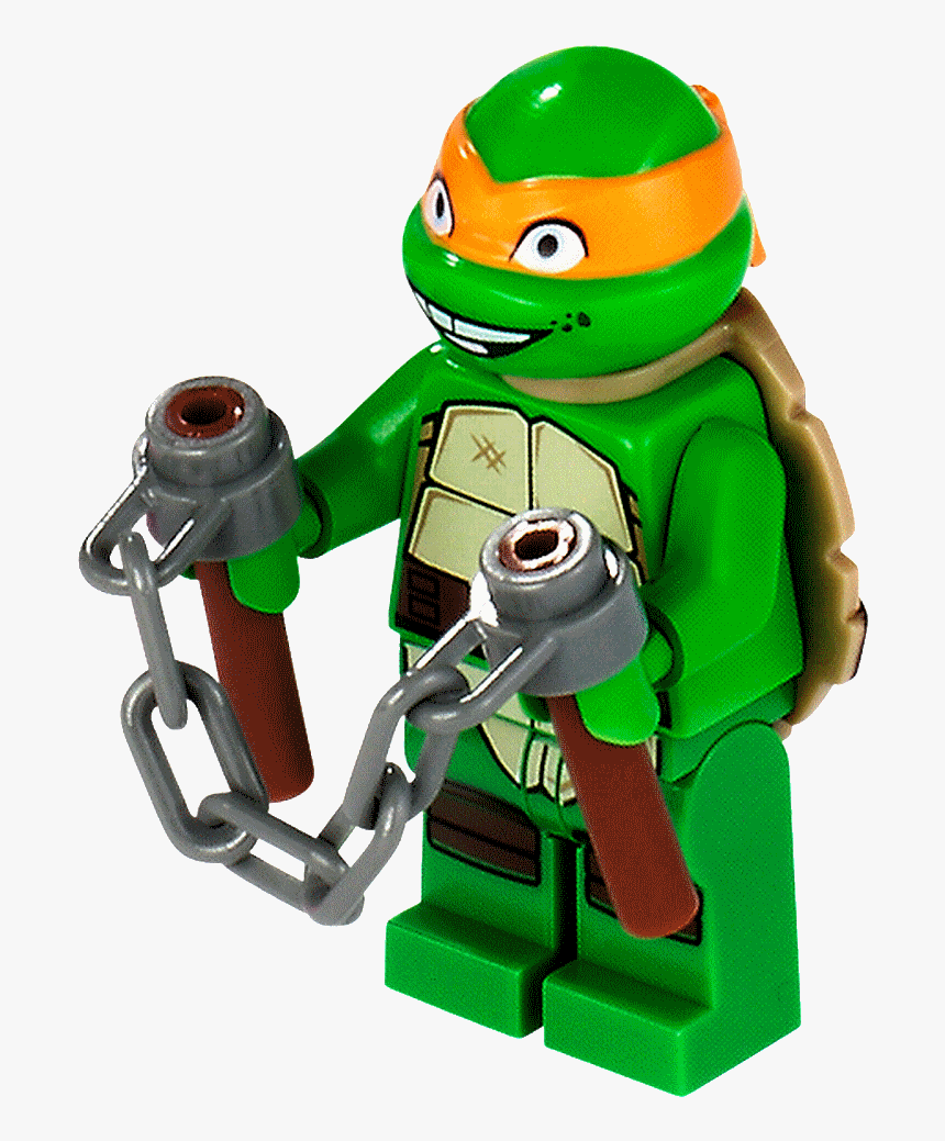 Transparent Tmnt Michelangelo Png - Lego Ninja Turtles Mutagen, Png Download, Free Download