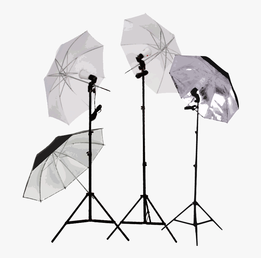 Umbrellas - Transparent Studio Lights Png, Png Download, Free Download