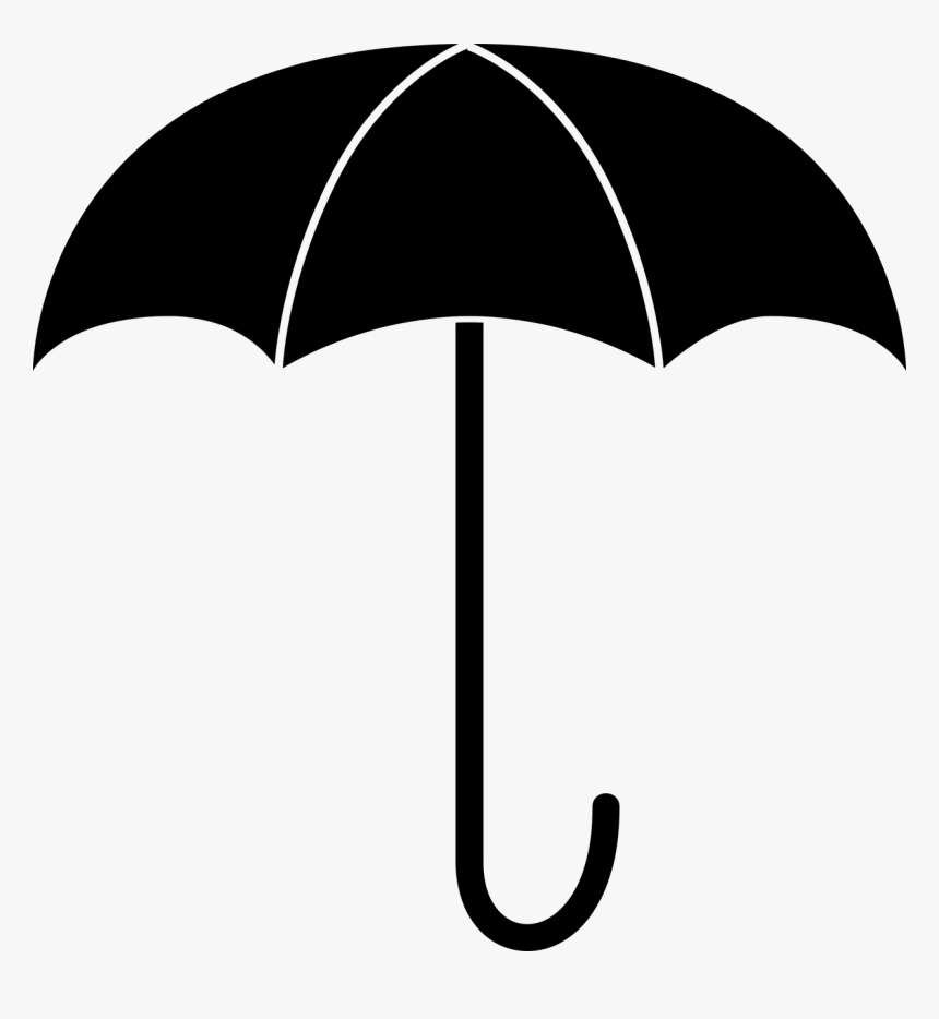 Umbrella Pictogram Rain Free Picture - Umbrella Pictogram, HD Png Download, Free Download