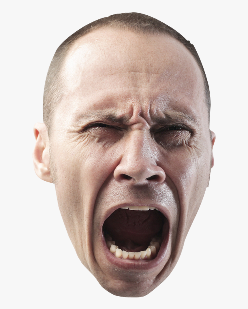 Shouting Man Png 3 » Png Image - Screaming Face, Transparent Png, Free Download