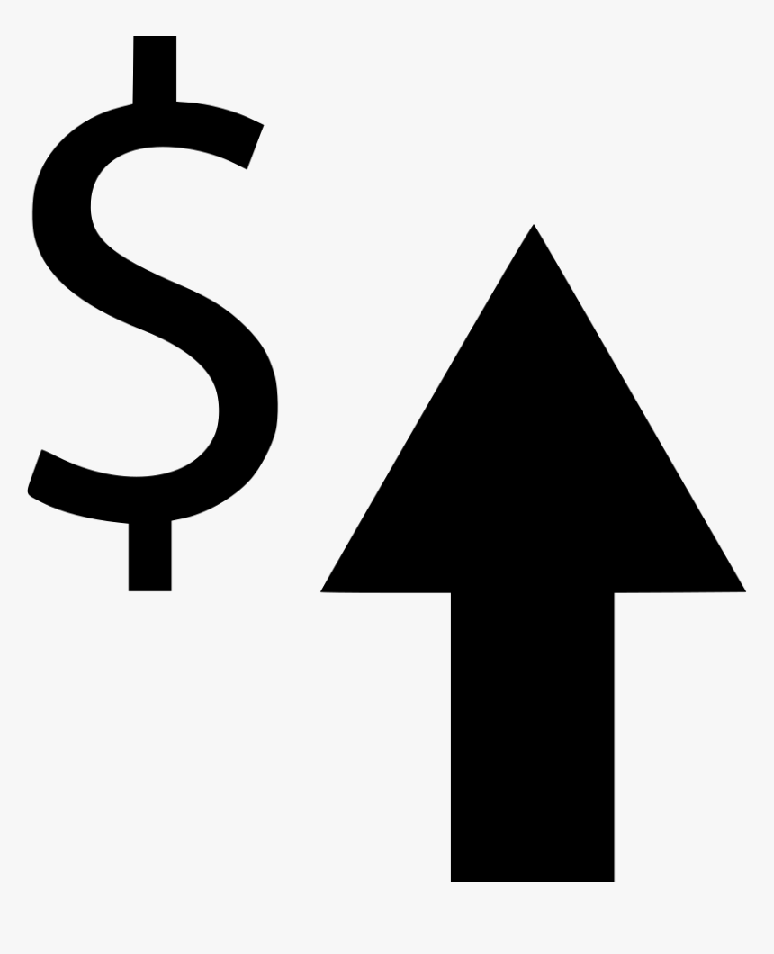 Arrow Up Stock Money Comments - Money Arrow Png, Transparent Png, Free Download