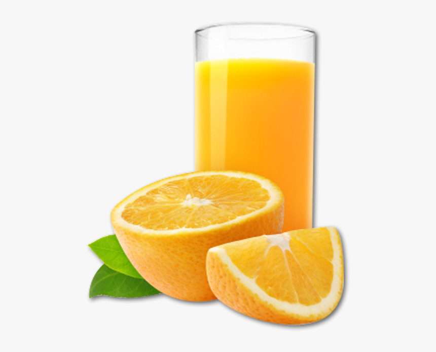 Transparent Orange Slice Clipart - Orange Juice Glass Png, Png Download, Free Download