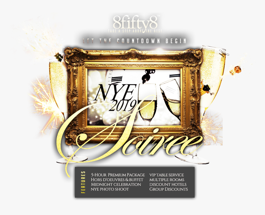 New Years Eve Chicago 2019 Party - Calligraphy, HD Png Download, Free Download