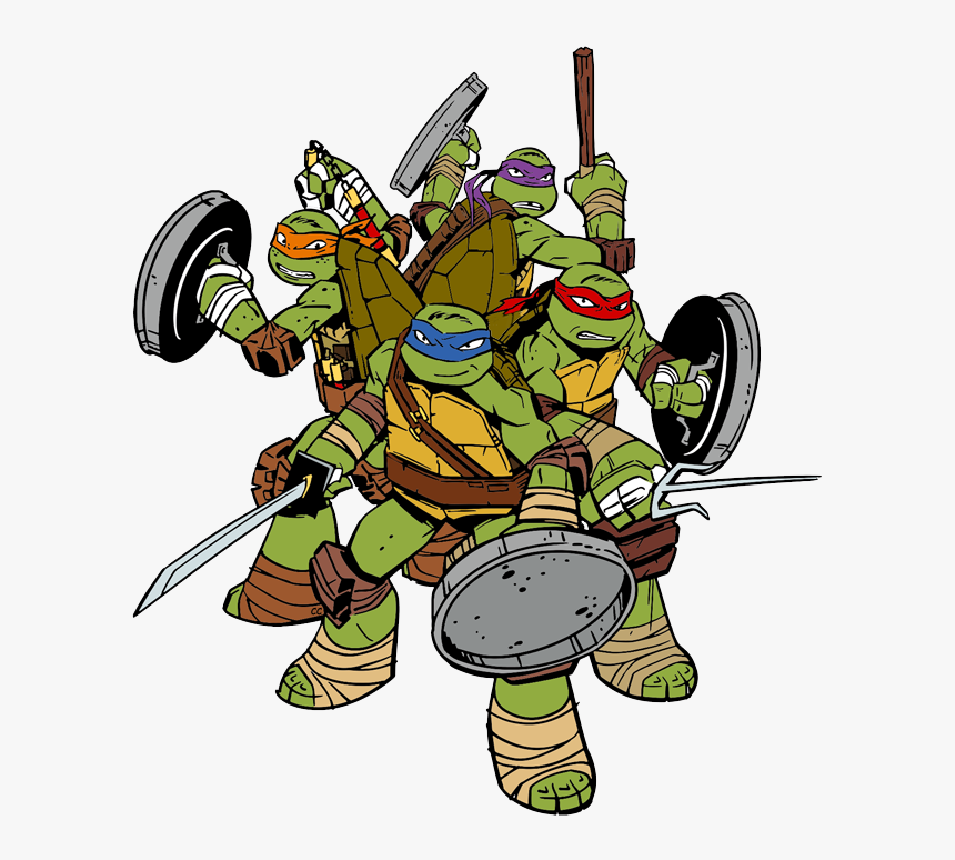 Ninja Tutles Png Image - 2003 Ninja Turtles .png, Transparent Png, Free Download