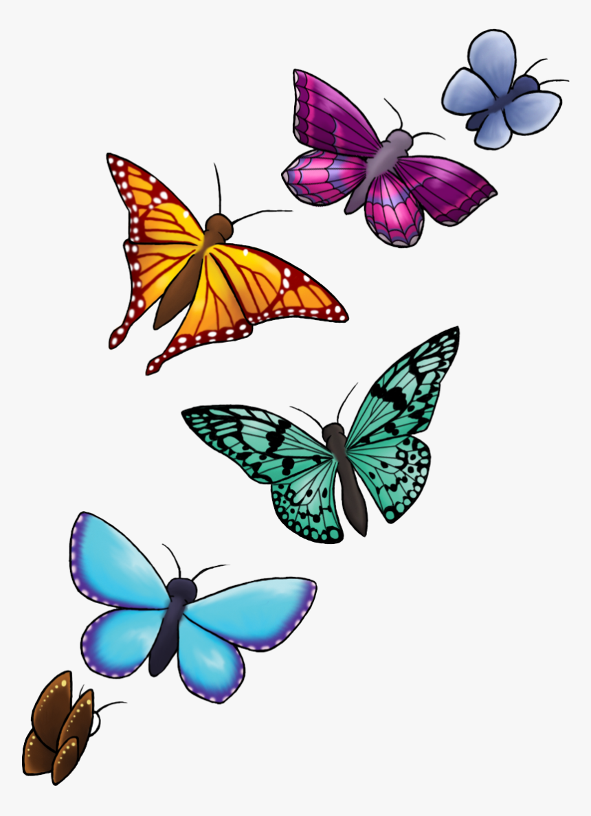 Download Butterfly Tattoo Designs Png Clipart - Butterfly Tattoo Transparent Background, Png Download, Free Download