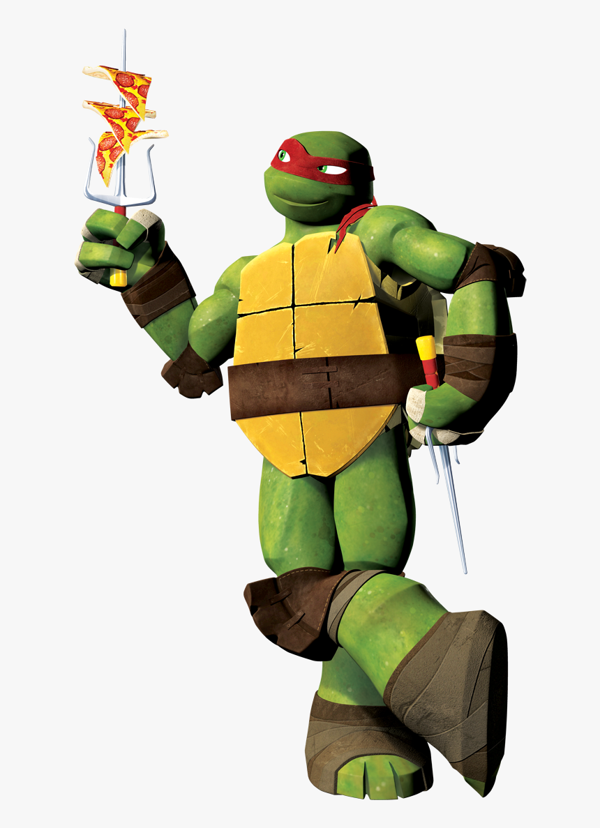 Raphael Michelangelo Leonardo Splinter Donatello - Nickelodeon Teenage Mutant Ninja Turtles Raphael, HD Png Download, Free Download