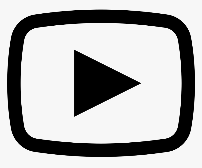Black Youtube Logo Png, Transparent Png, Free Download