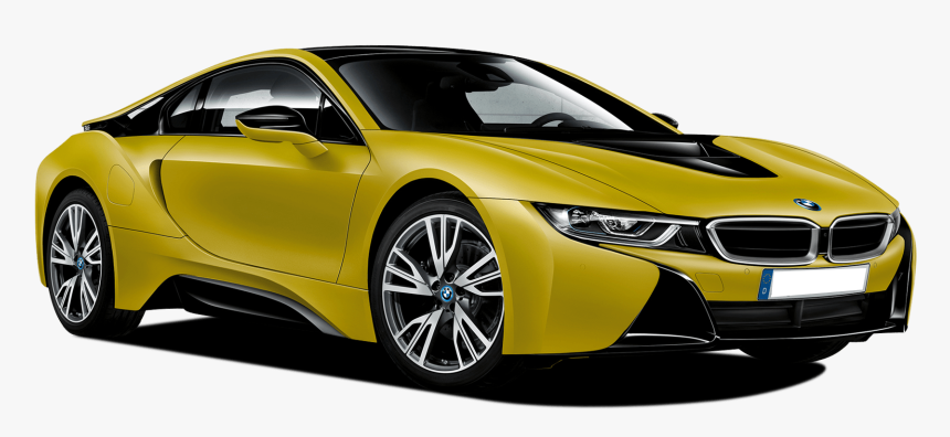 2019 Bmw I8 Coupe Yellow, HD Png Download, Free Download