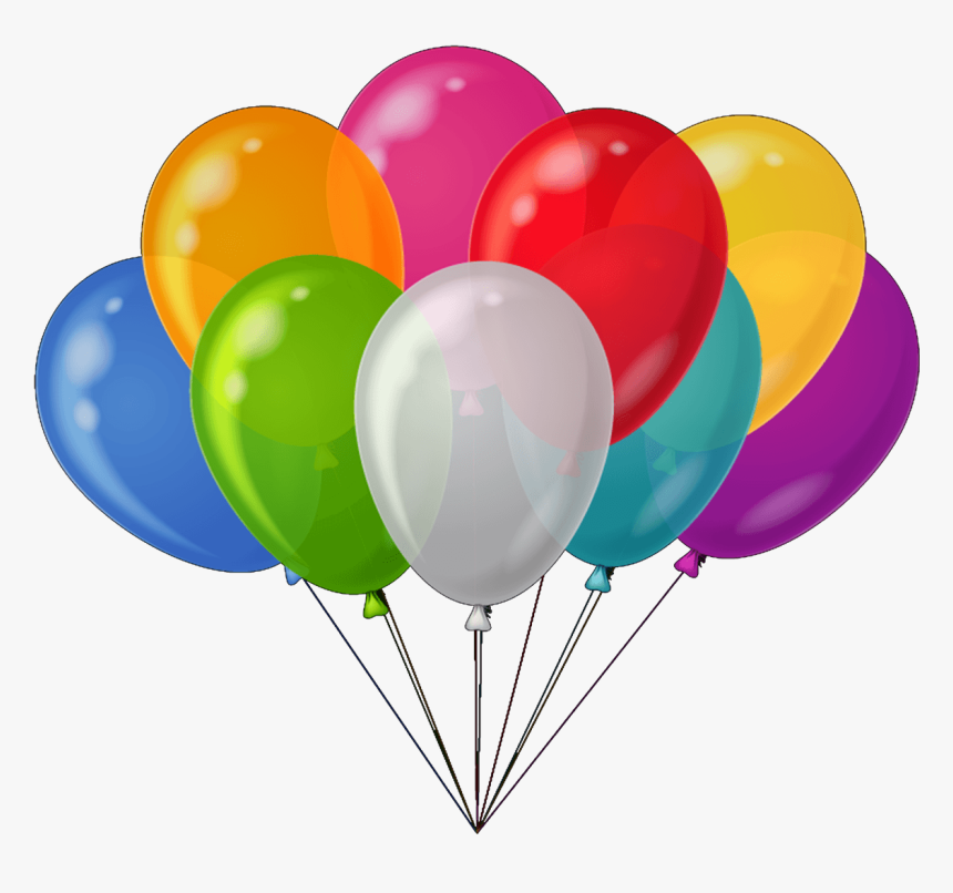 Globos De Fiesta Png Clipart , Png Download - Balloon Clipart Transparent, Png Download, Free Download