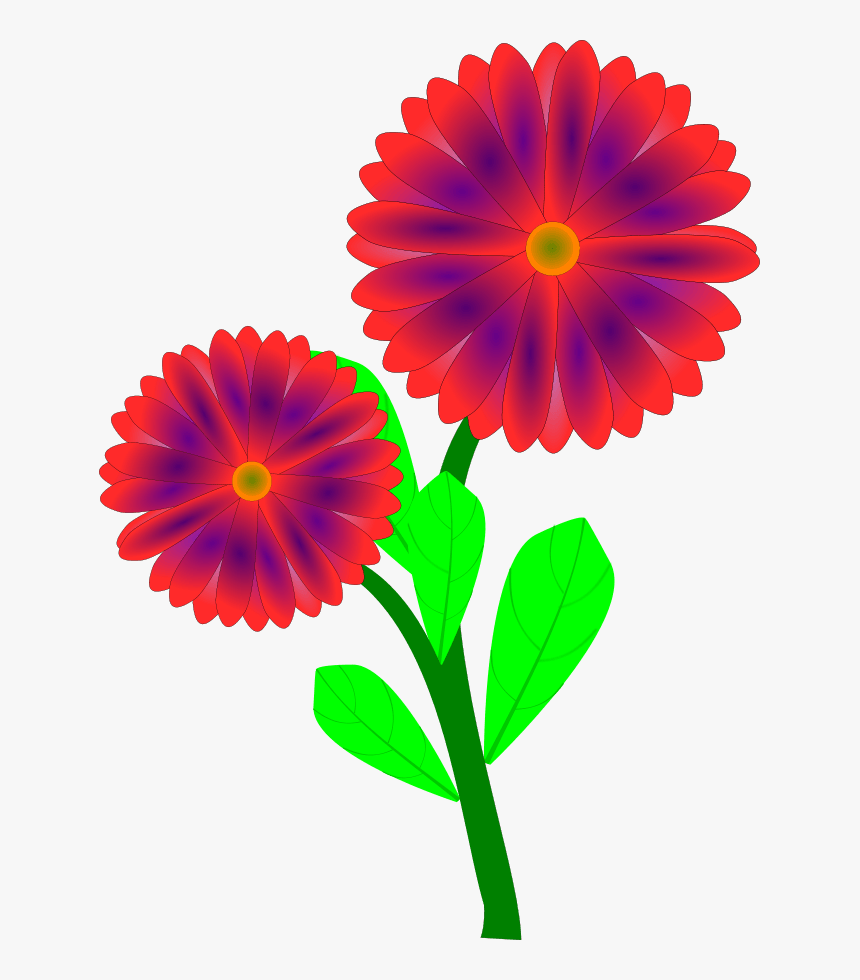 Spring Flowers Clip Art Free Printable 5 - Free Printable Clipart Flowers, HD Png Download, Free Download