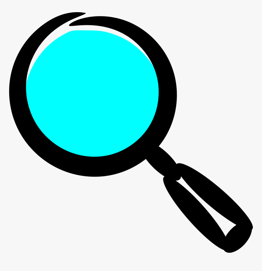 Magnifying Glass Cartoon Png, Transparent Png, Free Download