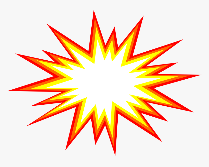 Transparent Background Cartoon Explosion, HD Png Download, Free Download