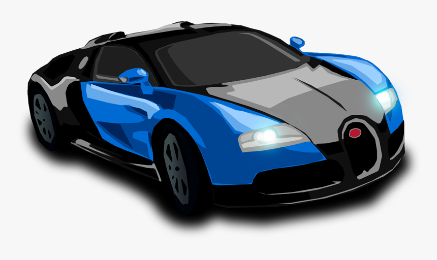 Bugatti Veyron Sports Car Supercar - Bugatti Vector Jpg, HD Png Download, Free Download