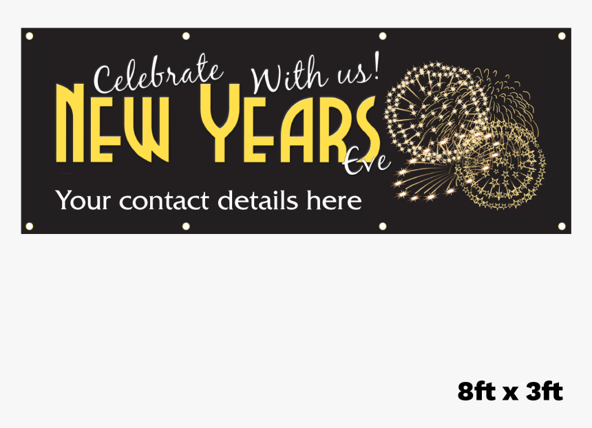 Personalised New Years Eve Tickets Now Available Single - Calligraphy, HD Png Download, Free Download