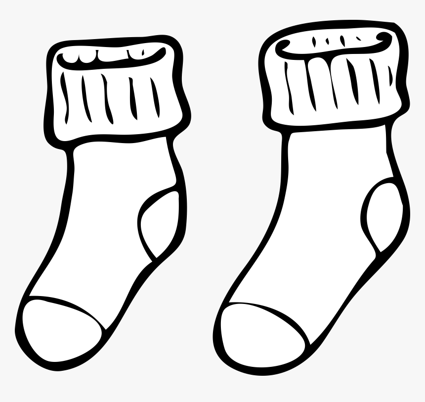 Clip Art At Clker - Socks Clip Art, HD Png Download, Free Download